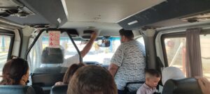bus from boarder Isarel with Jordan to Jerusalem desertandmagic